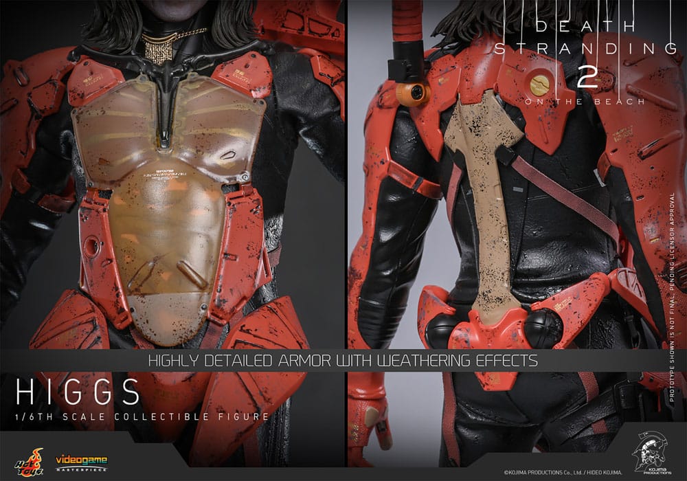 Hot Toys Death Stranding 2: On the Beach Higgs Videogame Masterpiece 1/6 Actionfigur