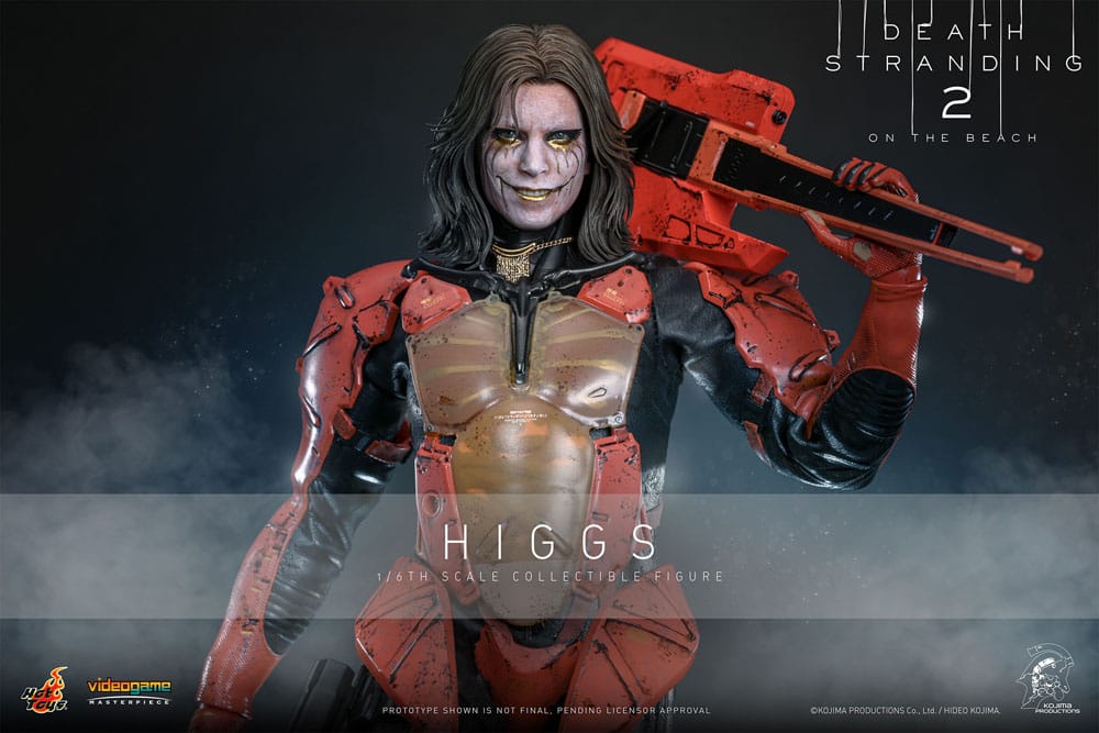 Hot Toys Death Stranding 2: On the Beach Higgs Videogame Masterpiece 1/6 Actionfigur