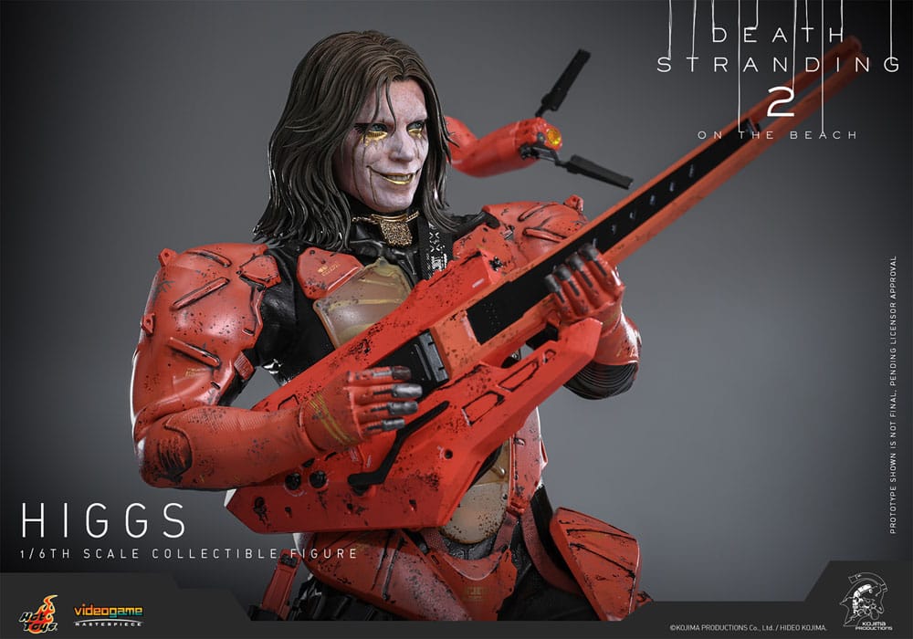 Hot Toys Death Stranding 2: On the Beach Higgs Videogame Masterpiece 1/6 Actionfigur