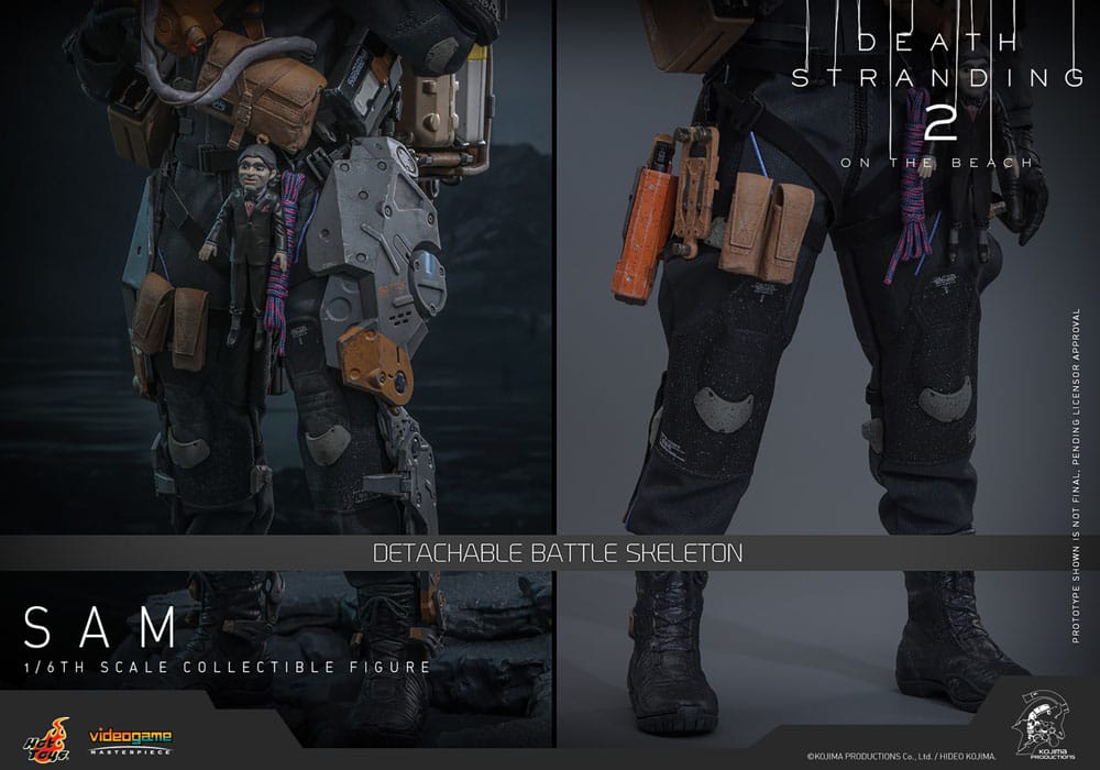 Hot Toys Death Stranding 2 On the Beach Sam 1/6 Actionfigur