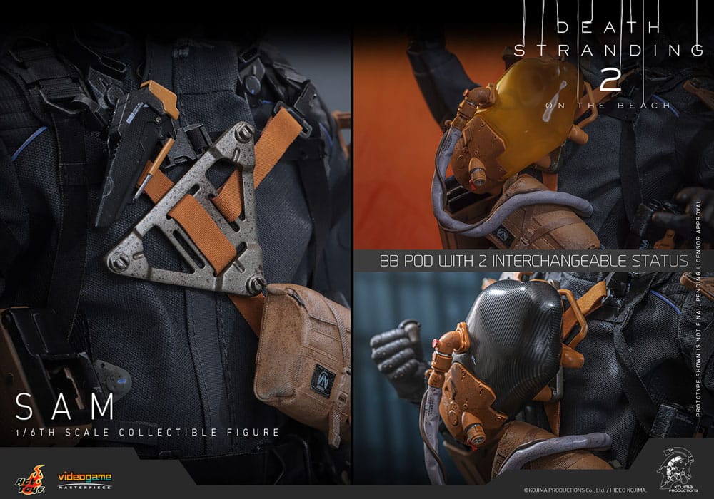 Hot Toys Death Stranding 2 On the Beach Sam 1/6 Actionfigur