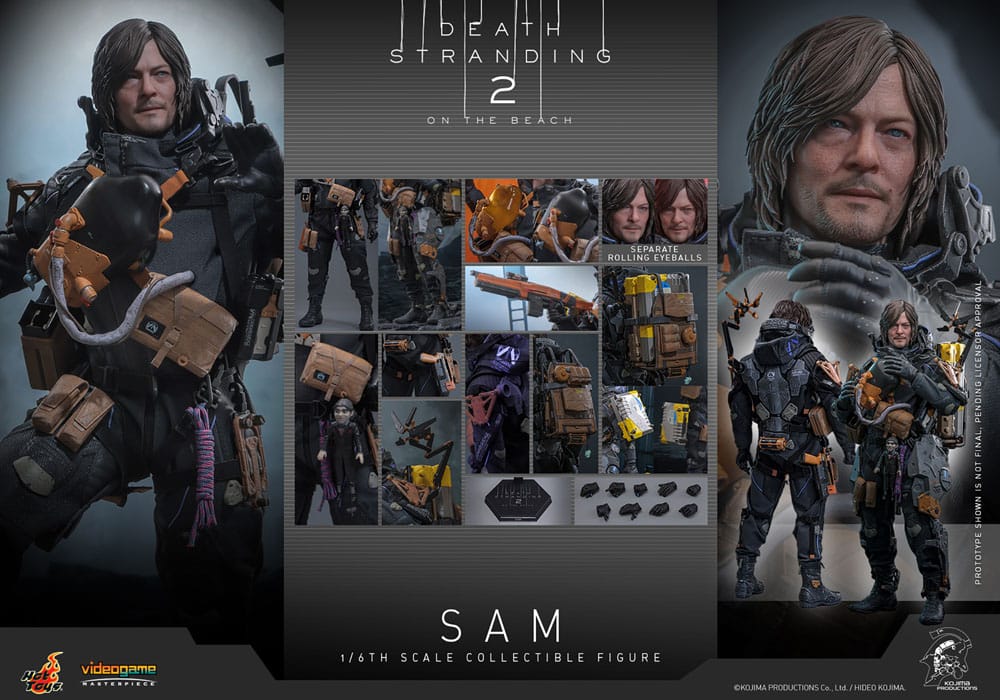 Hot Toys Death Stranding 2 On the Beach Sam 1/6 Actionfigur