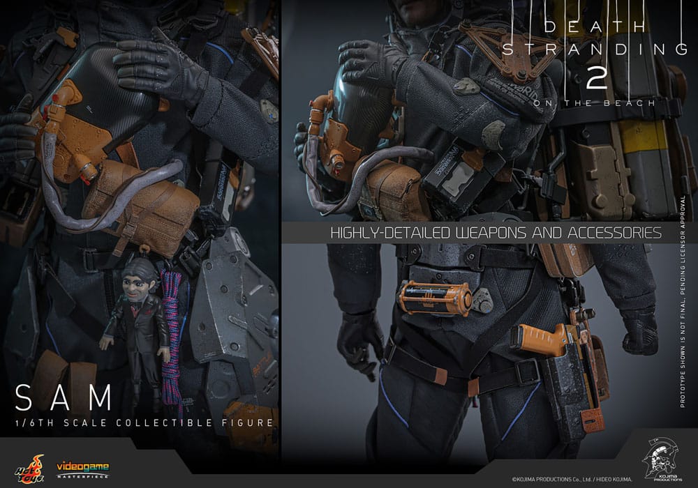 Hot Toys Death Stranding 2 On the Beach Sam 1/6 Actionfigur