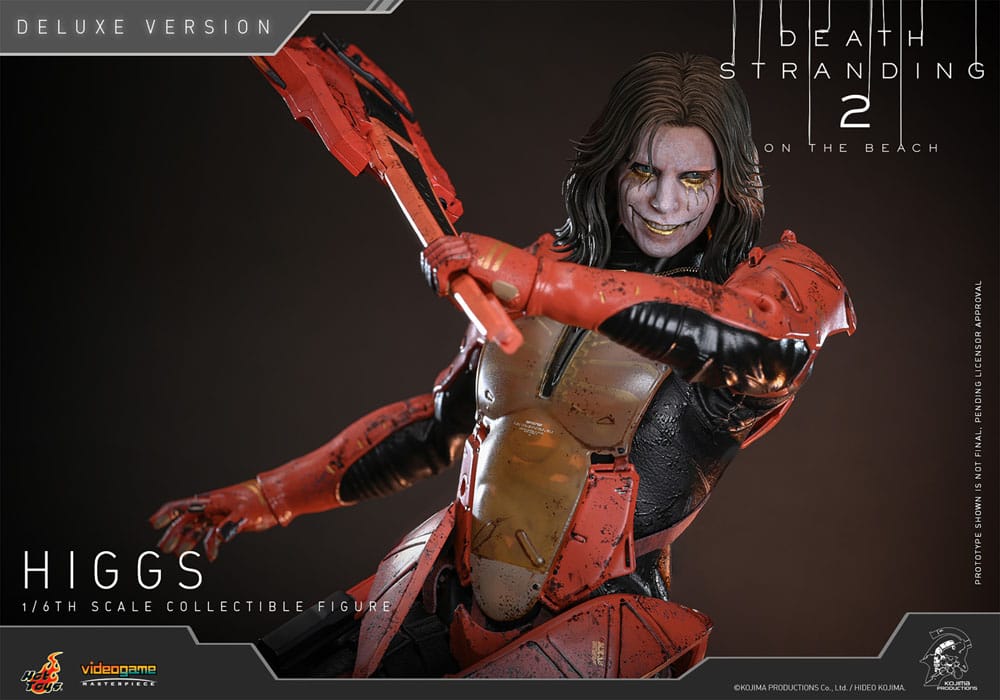 Hot Toys Death Stranding 2: On the Beach Videogame Masterpiece Actionfigur 1/6 Higgs (Deluxe Version) 33 cm