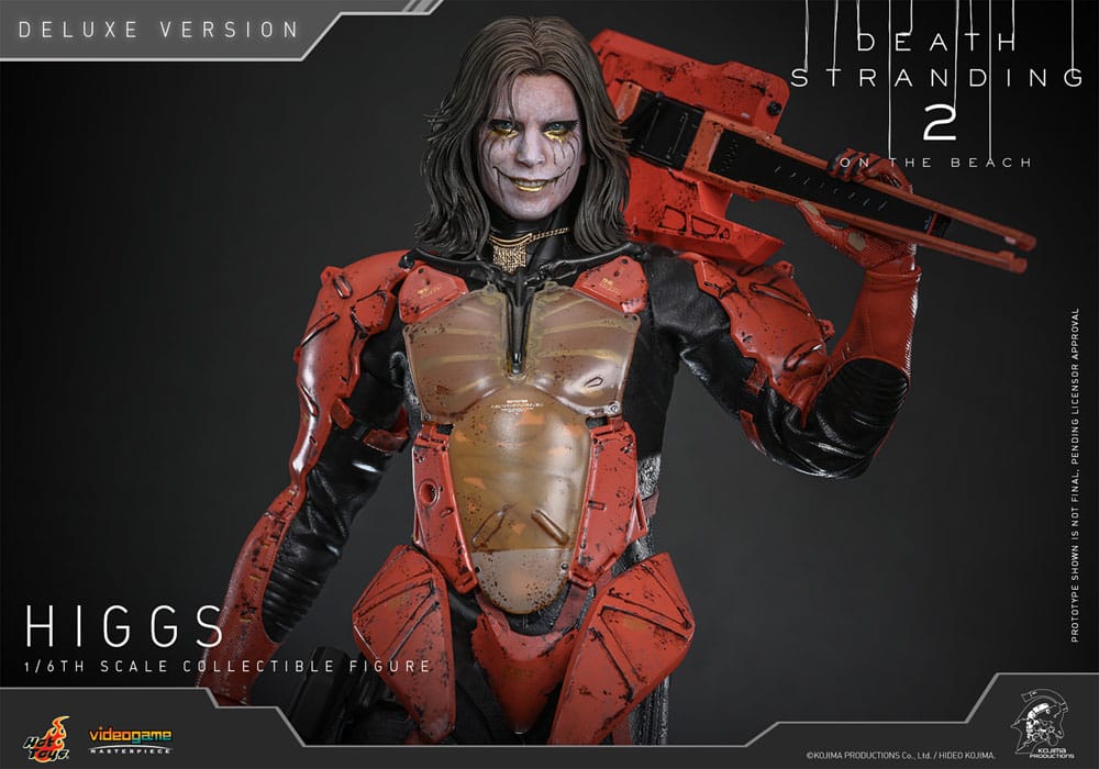 Hot Toys Death Stranding 2: On the Beach Videogame Masterpiece Actionfigur 1/6 Higgs (Deluxe Version) 33 cm