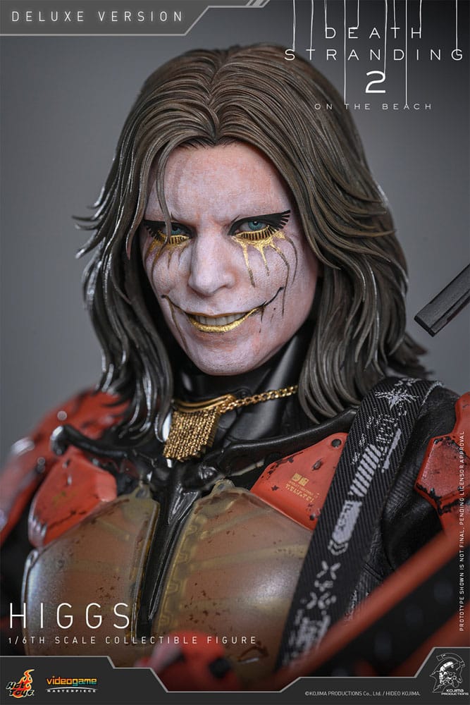 Hot Toys Death Stranding 2: On the Beach Videogame Masterpiece Actionfigur 1/6 Higgs (Deluxe Version) 33 cm