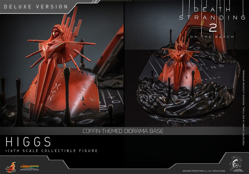 Hot Toys Death Stranding 2: On the Beach Videogame Masterpiece Actionfigur 1/6 Higgs (Deluxe Version) 33 cm