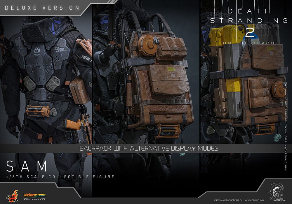 Hot Toys Death Stranding 2 Sam (Deluxe Version) 1/6 Actionfigur