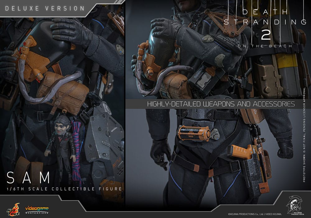 Hot Toys Death Stranding 2 Sam (Deluxe Version) 1/6 Actionfigur