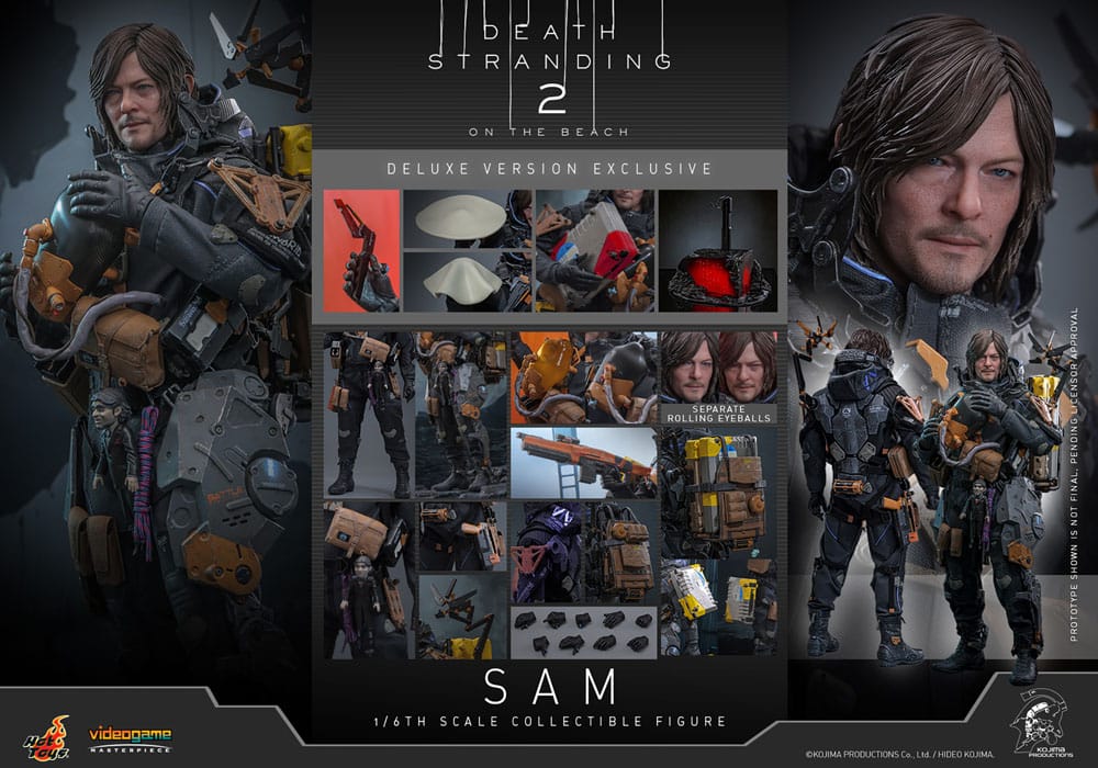 Hot Toys Death Stranding 2 Sam (Deluxe Version) 1/6 Actionfigur
