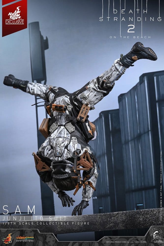 Hot Toys Death Stranding Sam Porter Bridges (Junji Ito Suit) Heo Exclusive 1/6 Actionfigur
