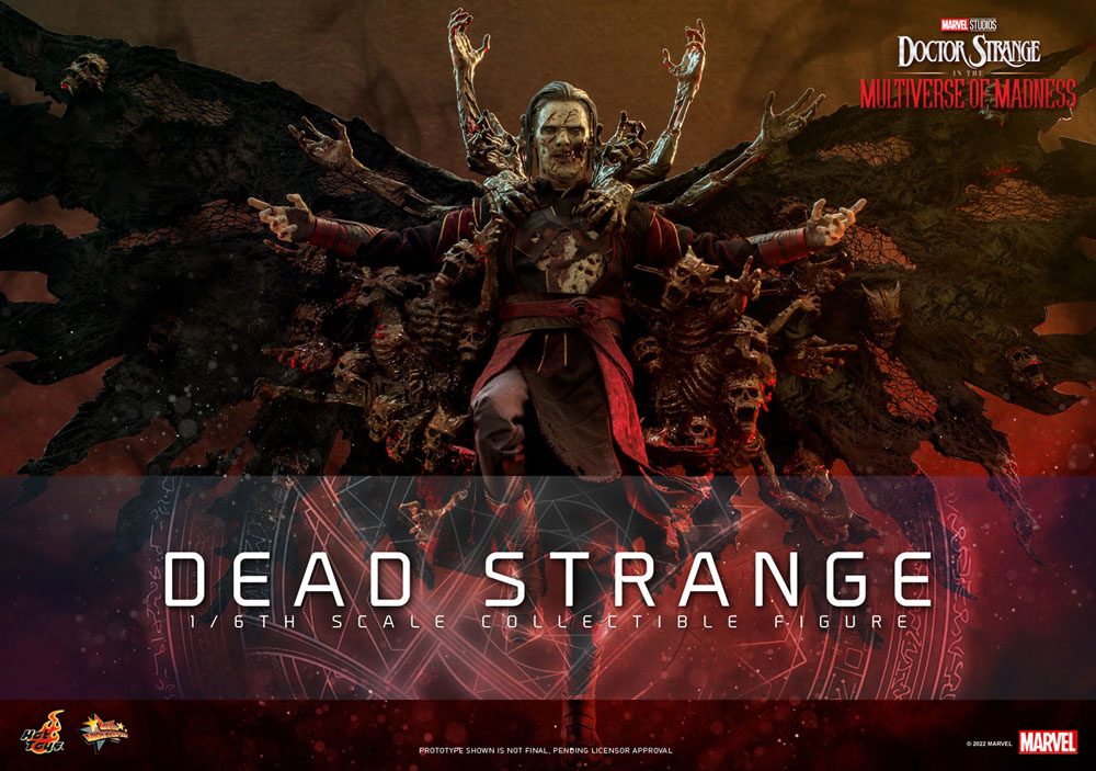 Hot Toys Doctor Strange in the Multiverse of Madness Dead Strange 1/6 Actionfigur