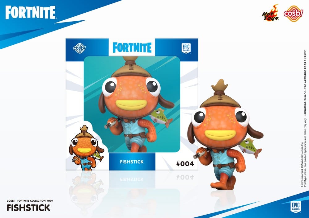 Hot Toys Fortnite Fishstick Cosbi Minifigur