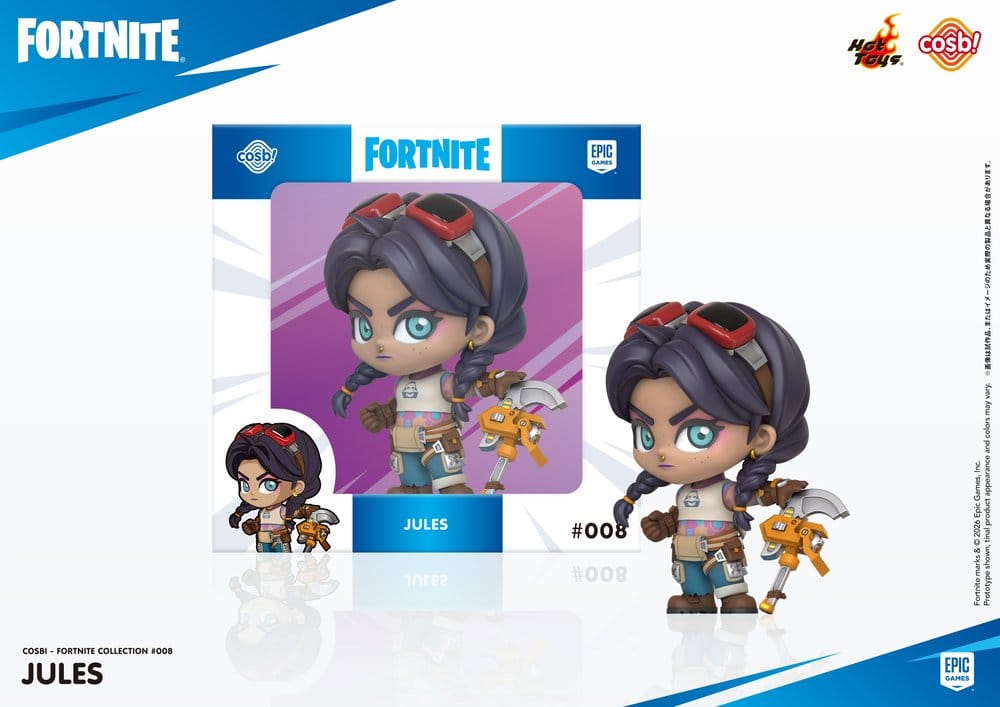Hot Toys Fortnite Jules Cosbi Minifigur
