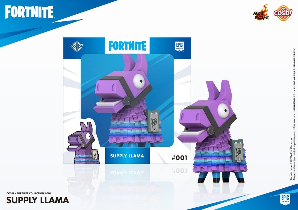 Hot Toys Fortnite Supply Llama Cosbi Minifigur