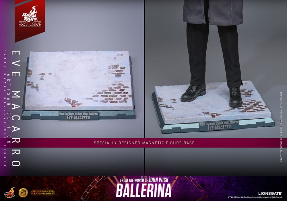 Hot Toys From The World Of John Wick Ballerina Eve Macarro (Artisan Editon) Hot Toys Exclusive 1/6 Actionfigur