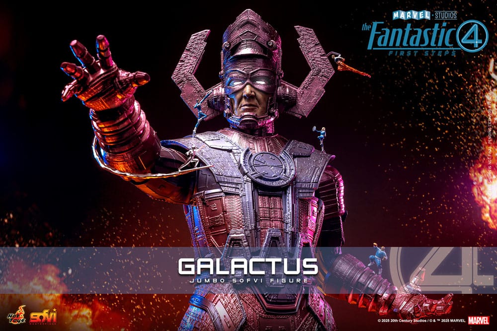 Hot Toys Galactus Jumbo Sofvi The Fantastic Four First Steps Vinyl-Figur