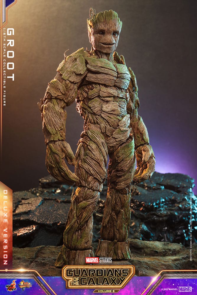 Hot Toys Guardians of the Galaxy Vol. 3 Groot (Deluxe Version) 1/6 Actionfigur Movie Masterpiece 32 m
