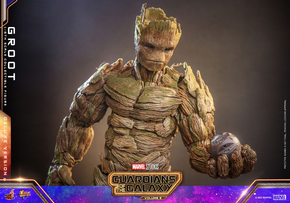 Hot Toys Guardians of the Galaxy Vol. 3 Groot (Deluxe Version) 1/6 Actionfigur Movie Masterpiece 32 m