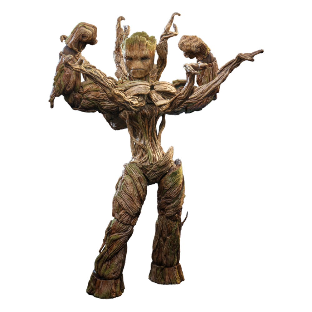 Hot Toys Guardians of the Galaxy Vol. 3 Groot (Deluxe Version) 1/6 Actionfigur Movie Masterpiece 32 m