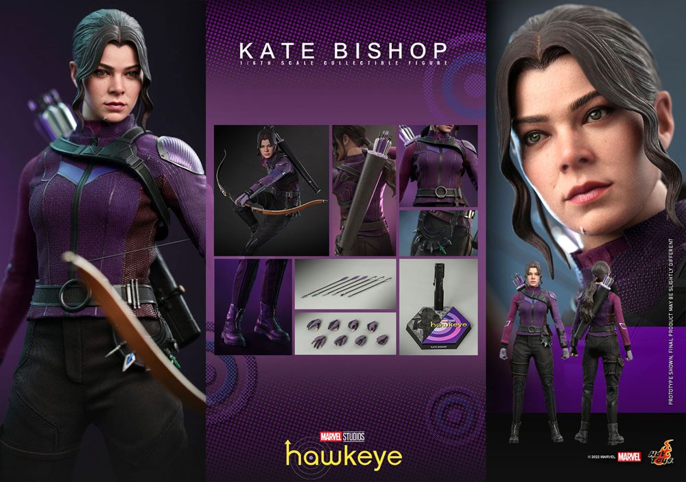 Hot Toys Hawkeye Kate Bishop 1/6 Actionfigur 1/6 - Beschädigte Verpackung