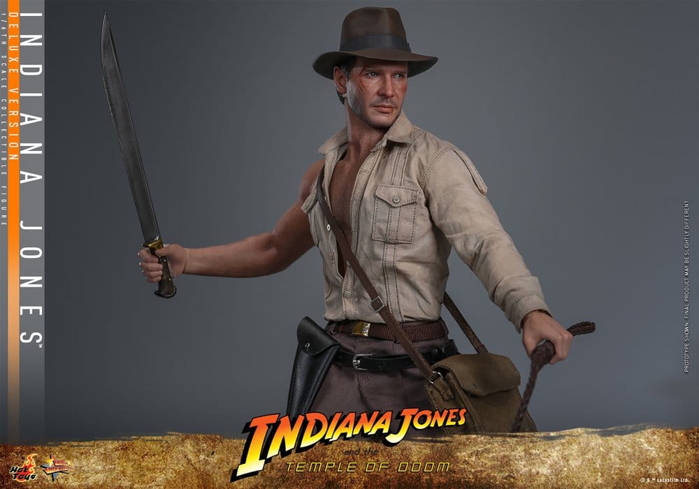 Hot Toys Indiana Jones Indiana Jones Deluxe Version Movie Masterpiece 1/6 Actionfigur
