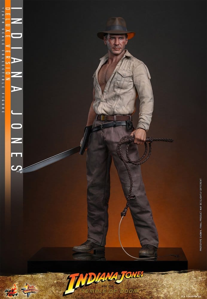 Hot Toys Indiana Jones Indiana Jones Deluxe Version Movie Masterpiece 1/6 Actionfigur