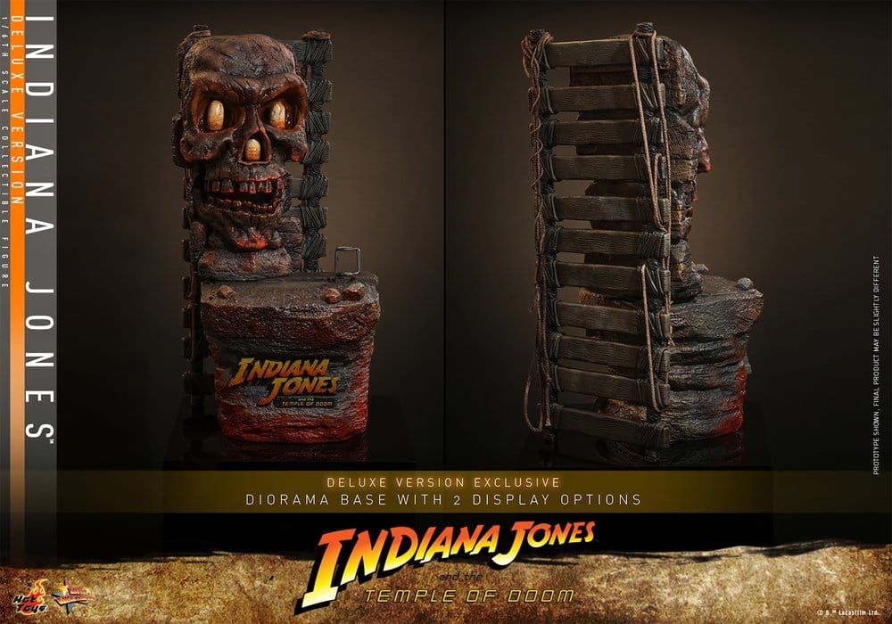 Hot Toys Indiana Jones Indiana Jones Deluxe Version Movie Masterpiece 1/6 Actionfigur