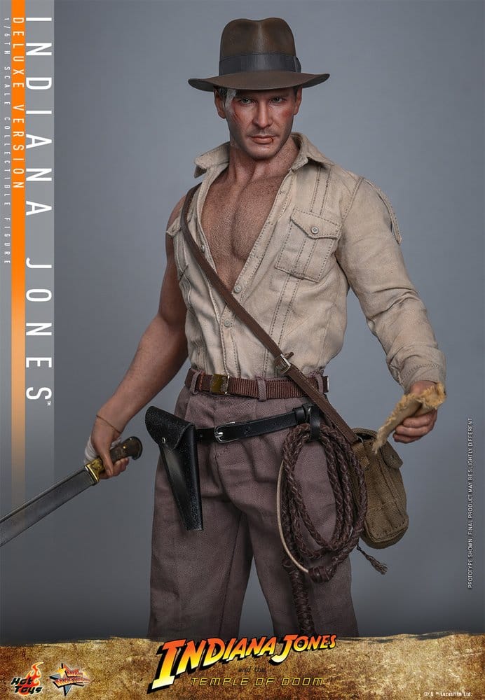 Hot Toys Indiana Jones Indiana Jones Deluxe Version Movie Masterpiece 1/6 Actionfigur