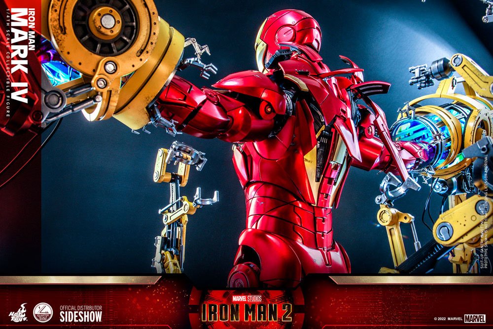 Hot Toys Iron Man 2 Iron Man Mark IV 1/4 Actionfigur