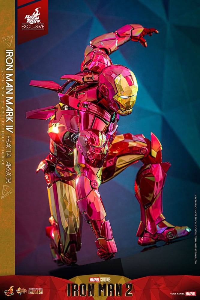 Hot Toys Iron Man Mark VI (Fractal Armor) Diecast Exclusive 1/6 Actionfigur