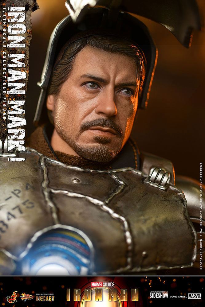 Hot Toys Iron Man Movie Masterpiece Actionfigur 1/6 Iron Man Mark I 30 cm
