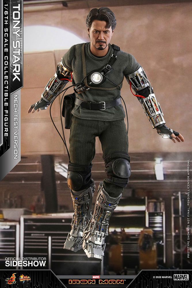 Hot Toys Iron Man Tony Stark MMS581 (Mech Test Version) 1/6 Actionfigur