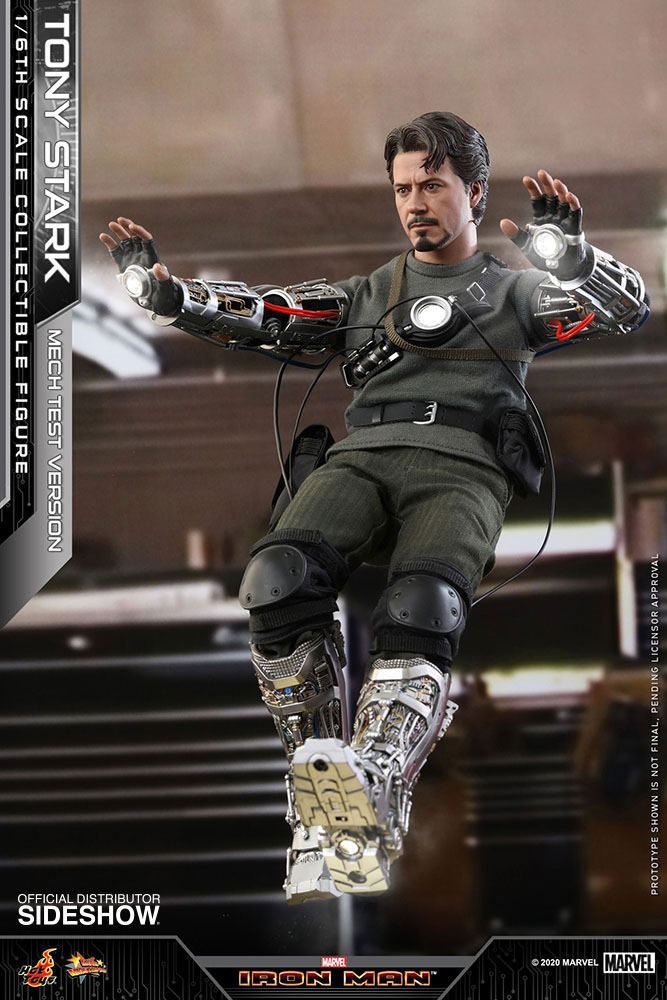 Hot Toys Iron Man Tony Stark MMS581 (Mech Test Version) 1/6 Actionfigur