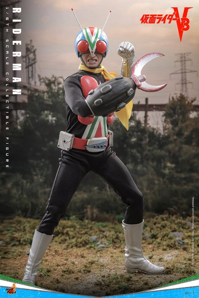 Hot Toys Kamen Rider Actionfigur 1/6 Riderman 30 cm