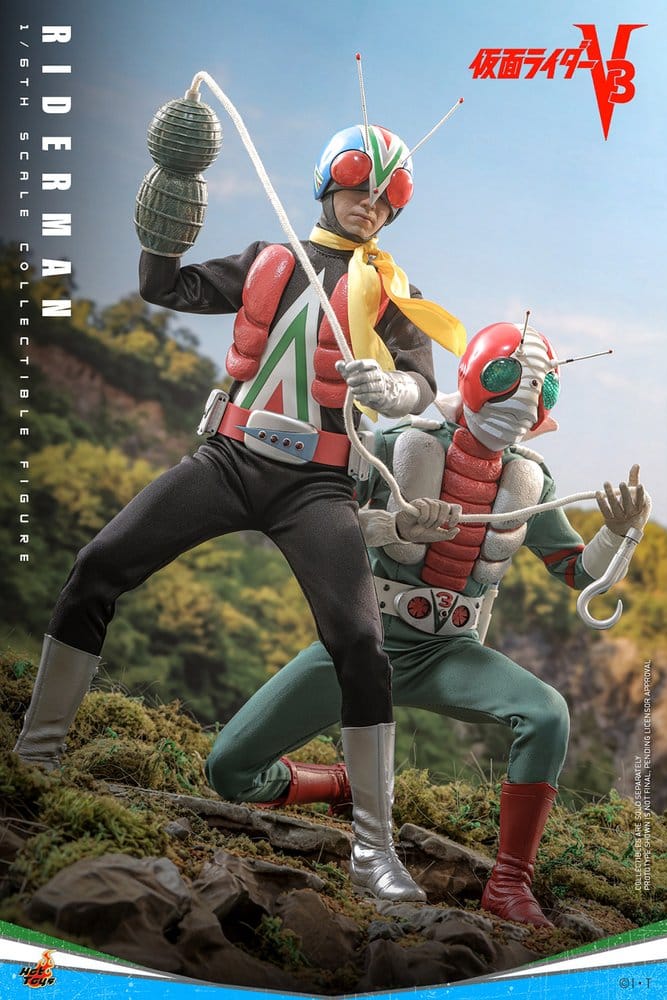Hot Toys Kamen Rider Actionfigur 1/6 Riderman 30 cm