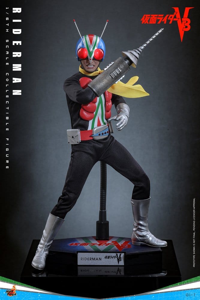 Hot Toys Kamen Rider Actionfigur 1/6 Riderman 30 cm