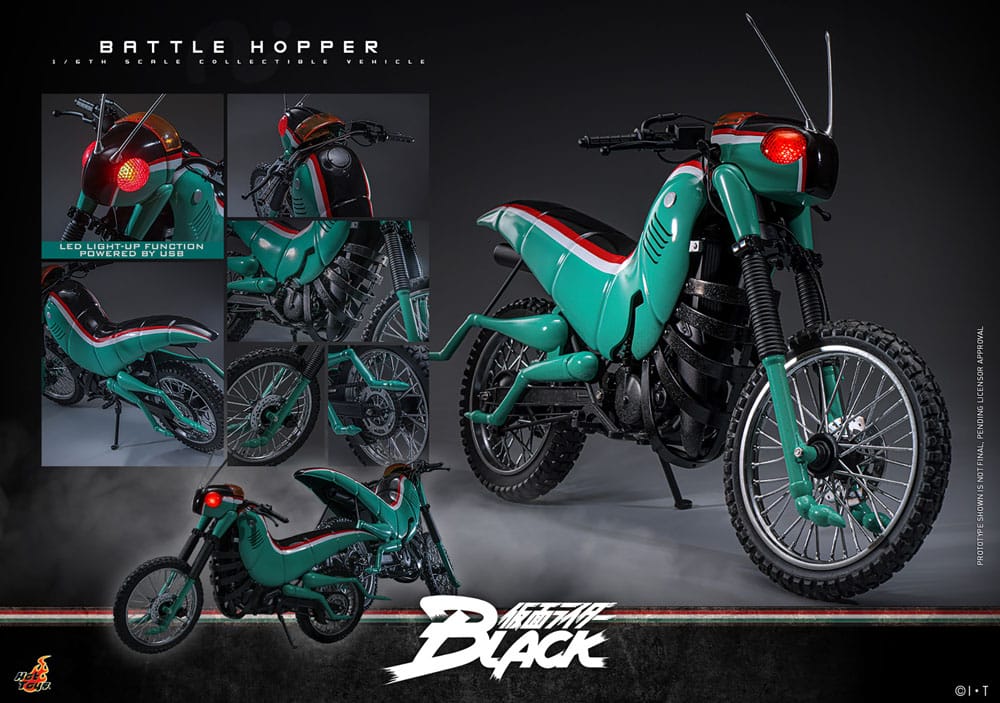 Hot Toys Kamen Rider Black Battle Hopper 1/6 Fahrzeug