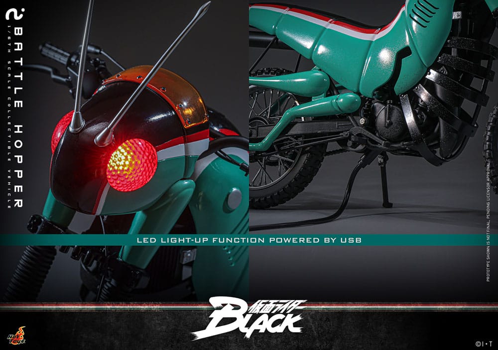 Hot Toys Kamen Rider Black Battle Hopper 1/6 Fahrzeug