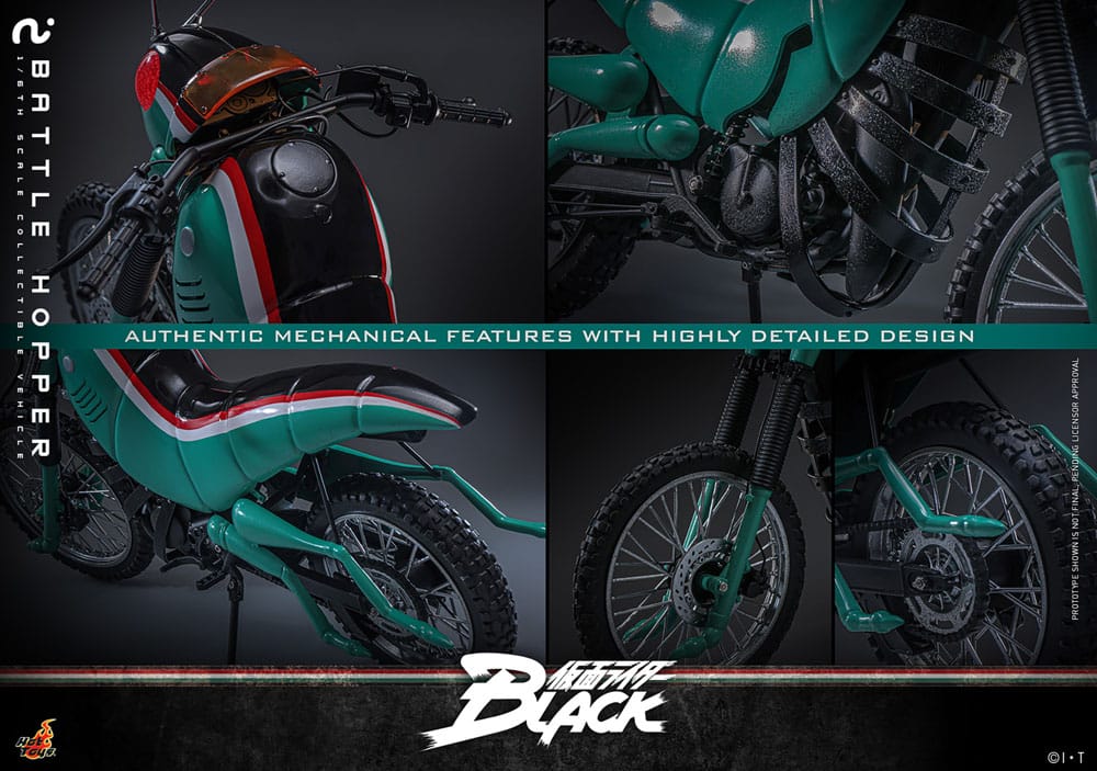 Hot Toys Kamen Rider Black Battle Hopper 1/6 Fahrzeug