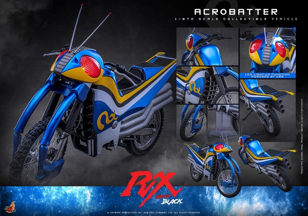 Hot Toys Kamen Rider Black RX Acrobatter 1/6 Fahrzeug