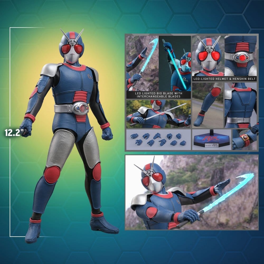 Hot Toys Kamen Rider Black RX BioRider 1/6 Actionfigur