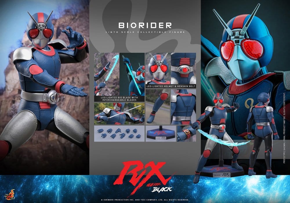 Hot Toys Kamen Rider Black RX BioRider 1/6 Actionfigur