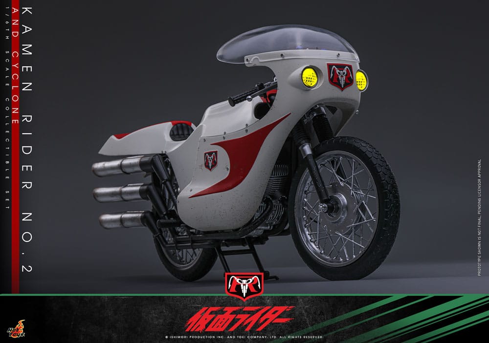Hot Toys Kamen Rider No. 2 und Cylone 1/6 Actionfigur