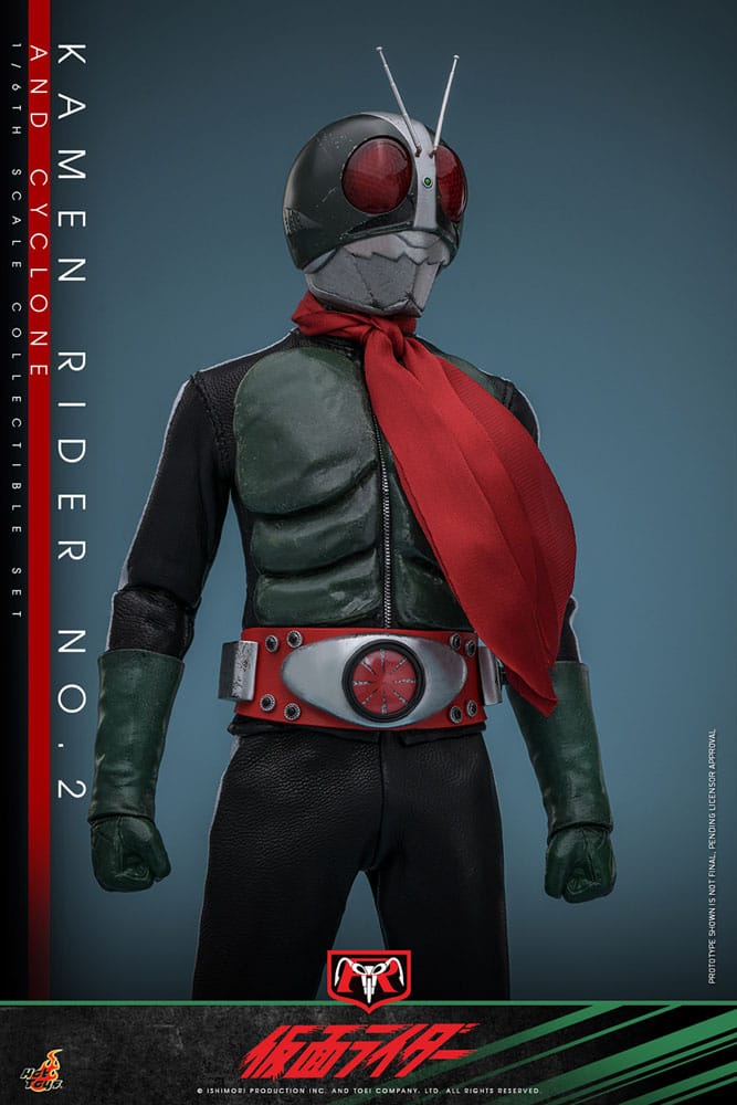 Hot Toys Kamen Rider No. 2 und Cylone 1/6 Actionfigur
