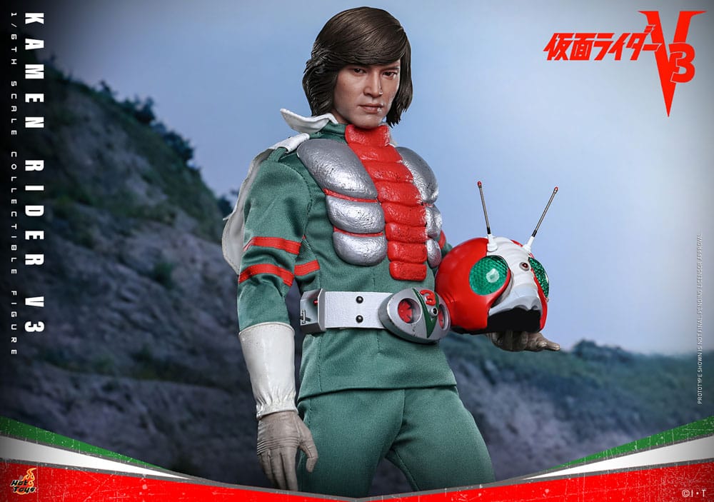 Hot Toys Kamen Rider V3 1/6 Actionfigur