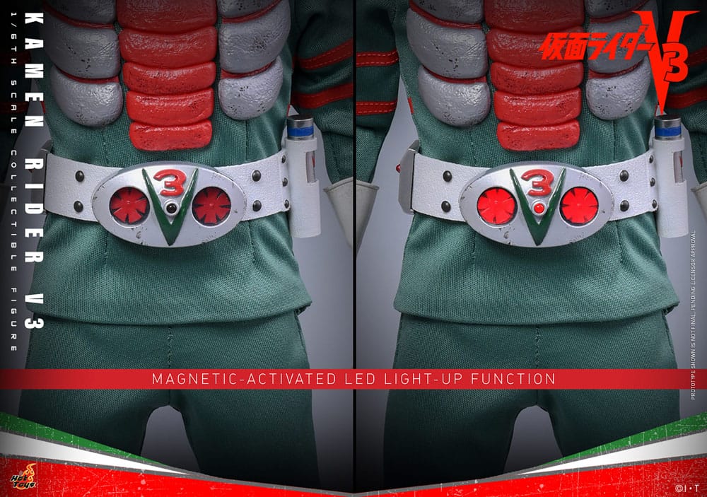 Hot Toys Kamen Rider V3 1/6 Actionfigur