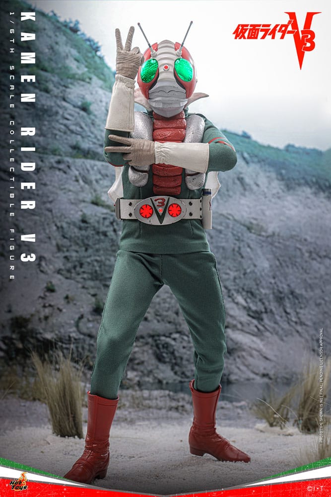 Hot Toys Kamen Rider V3 1/6 Actionfigur