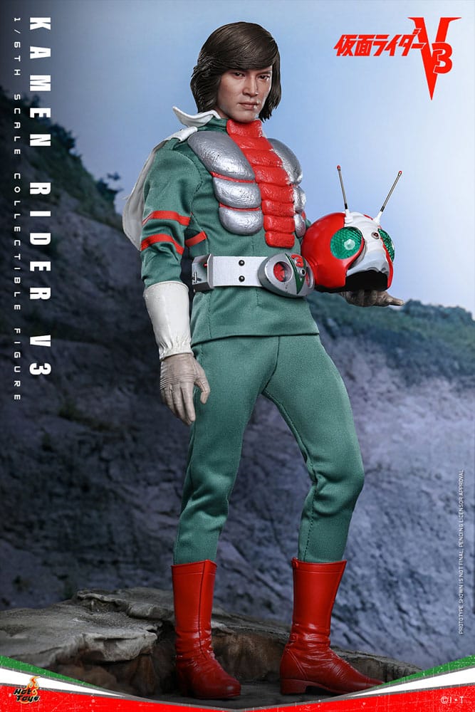 Hot Toys Kamen Rider V3 1/6 Actionfigur