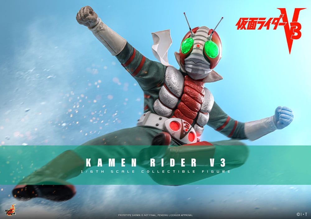 Hot Toys Kamen Rider V3 1/6 Actionfigur